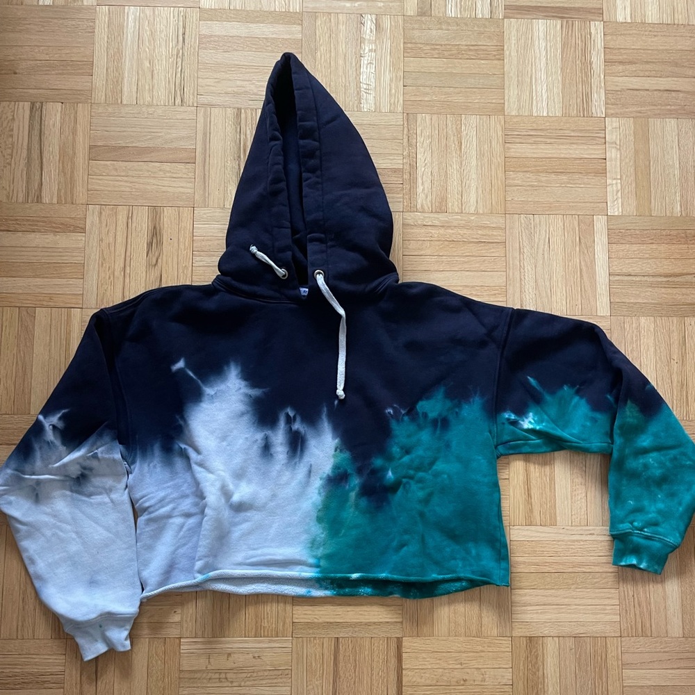 Re/done tie dye hoodie